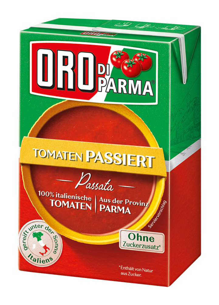 Passierte Tomaten von ORO di Parma im 400g Combibloc